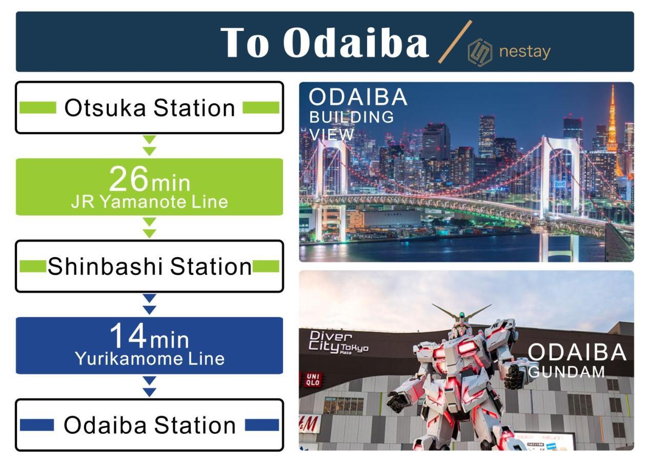 Nestay Inn Tokyo Otsuka 201 Exteriör bild