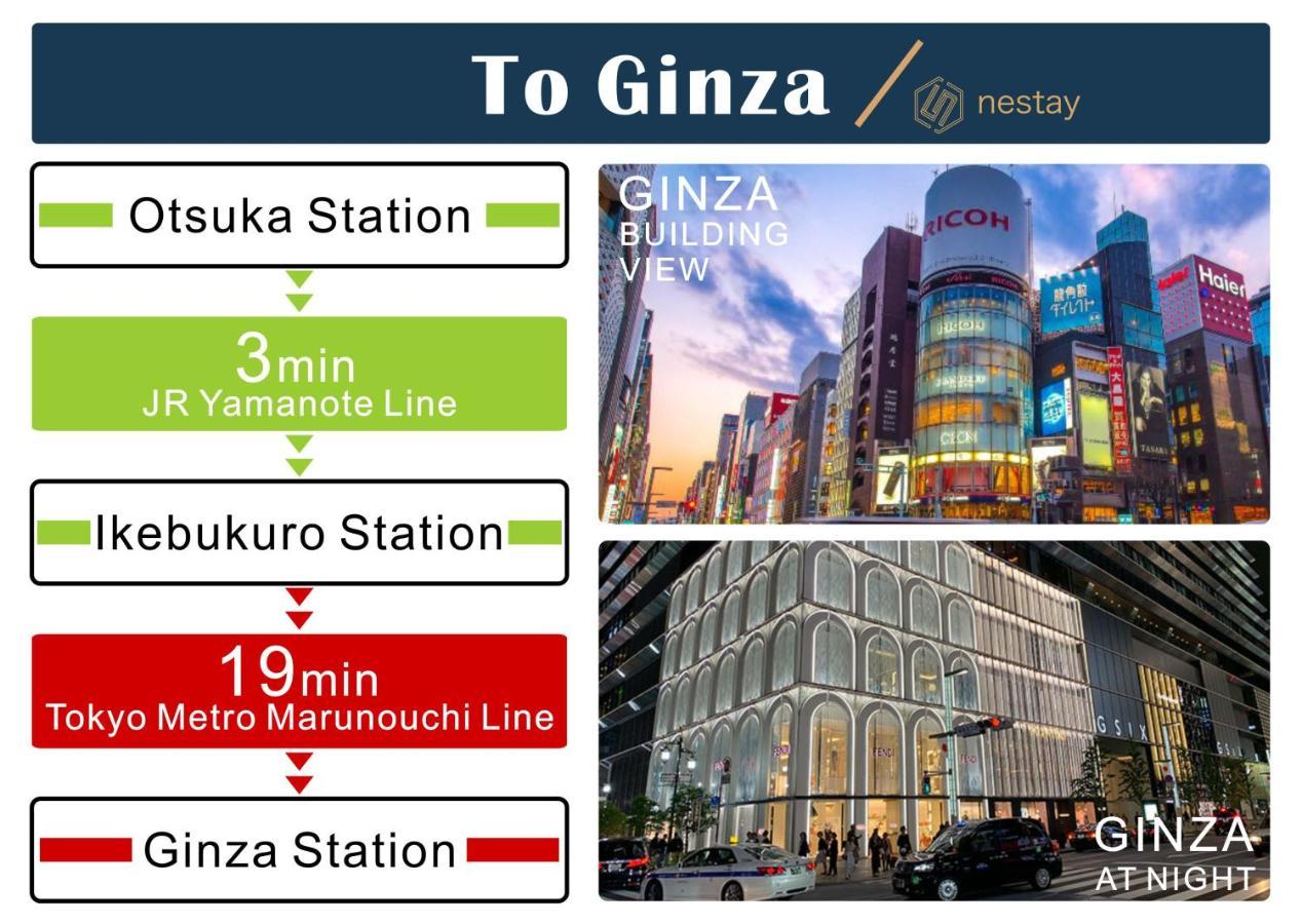 Nestay Inn Tokyo Otsuka 201 Exteriör bild