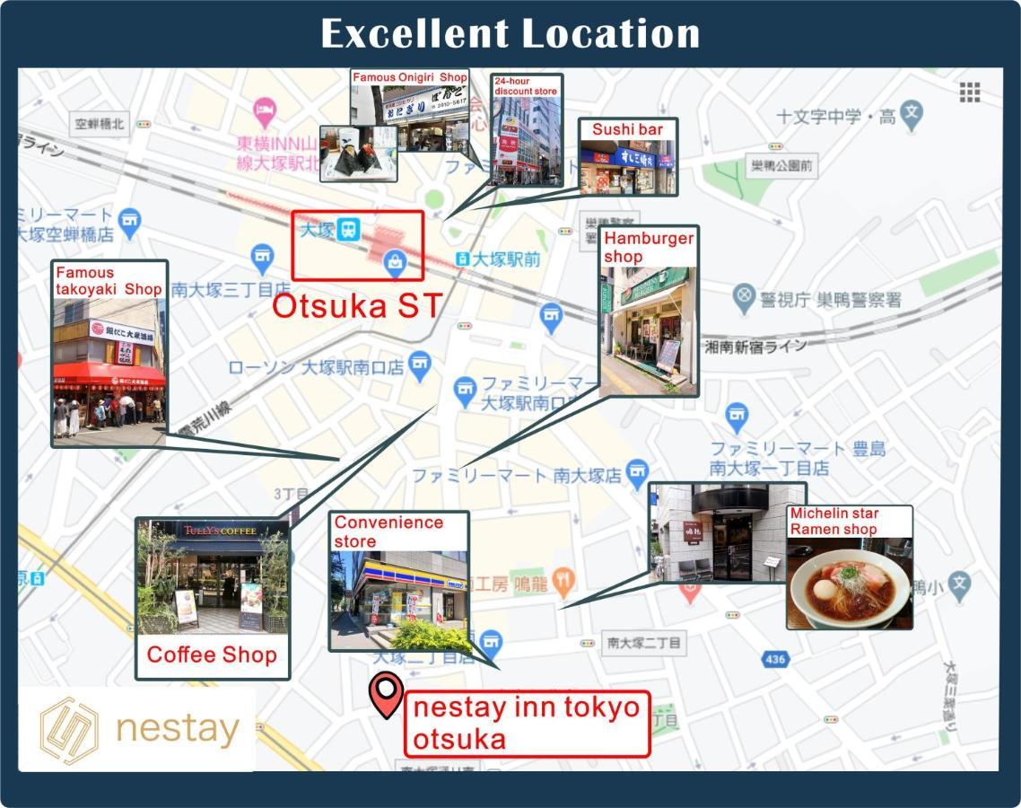 Nestay Inn Tokyo Otsuka 201 Exteriör bild